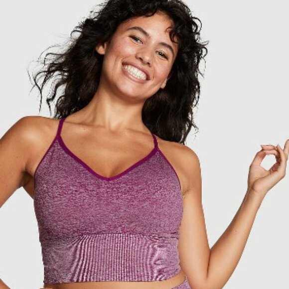 PINK Victoria's Secret Other - PINK Active Magenta Seamless Longline Sports Bra SZ XXL - NWT